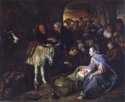 Jan Steen The Adoration of the Shepberds painting